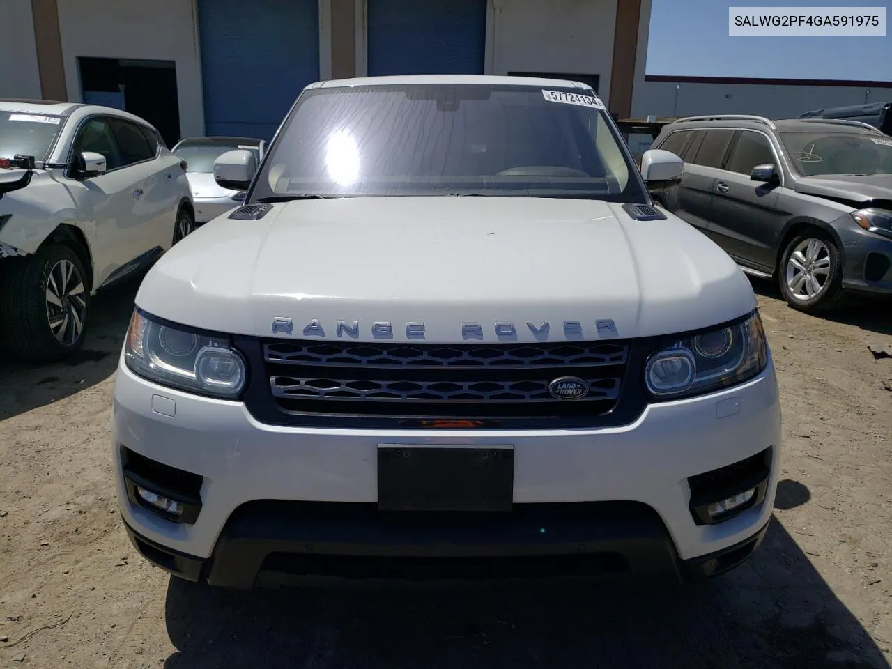 SALWG2PF4GA591975 2016 Land Rover Range Rover Sport Se