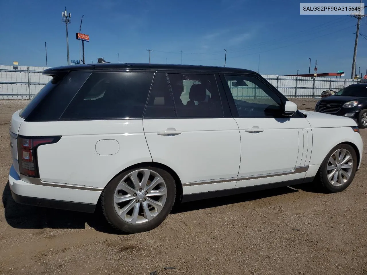 2016 Land Rover Range Rover Hse VIN: SALGS2PF9GA315648 Lot: 58173164