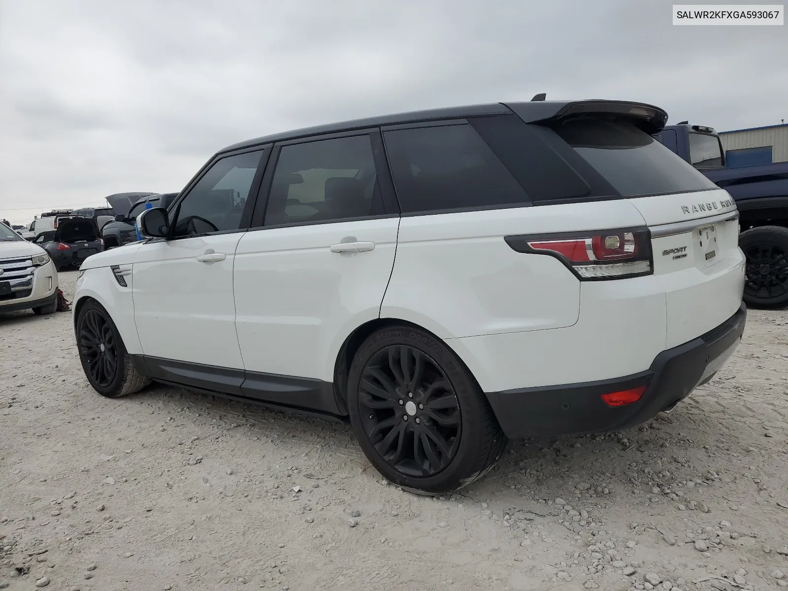 2016 Land Rover Range Rover Sport Hse VIN: SALWR2KFXGA593067 Lot: 58467694