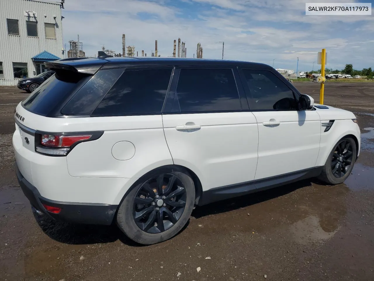 2016 Land Rover Range Rover Sport Hse VIN: SALWR2KF7GA117973 Lot: 58477584