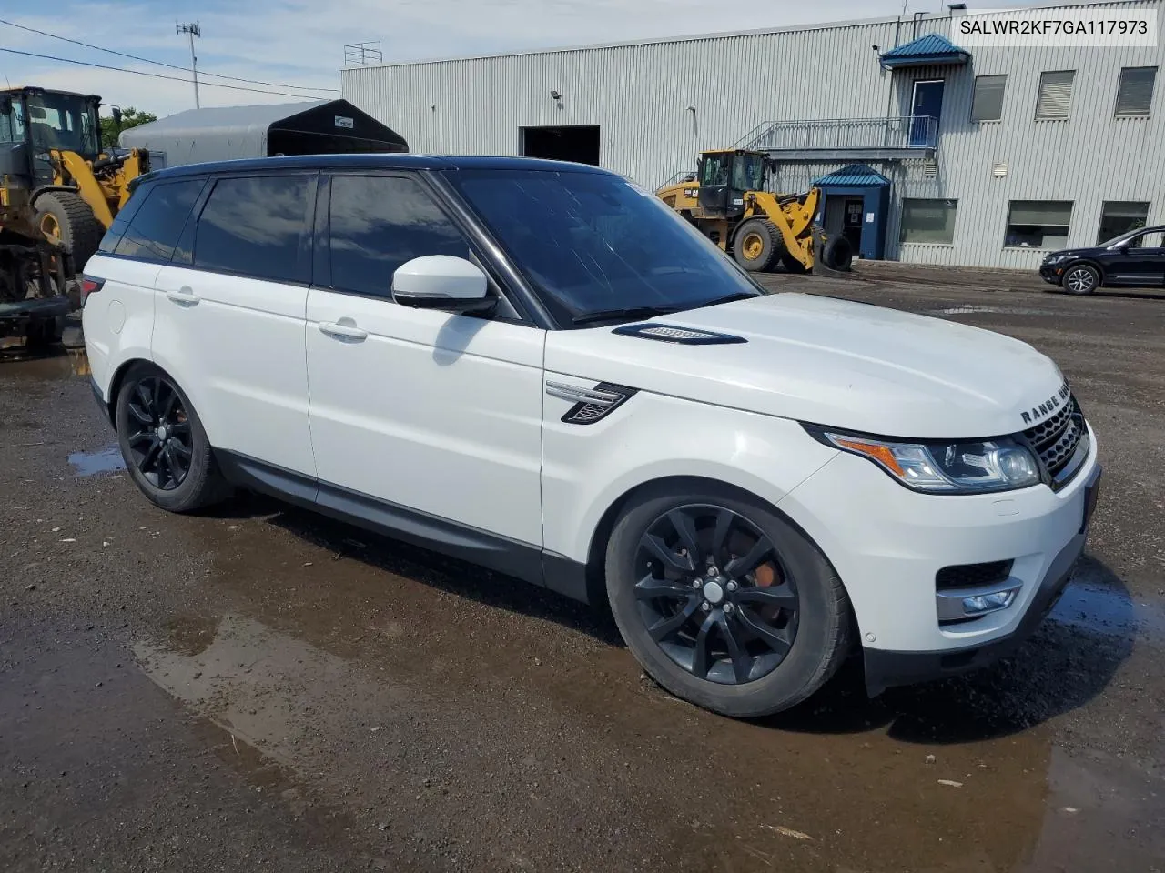 SALWR2KF7GA117973 2016 Land Rover Range Rover Sport Hse