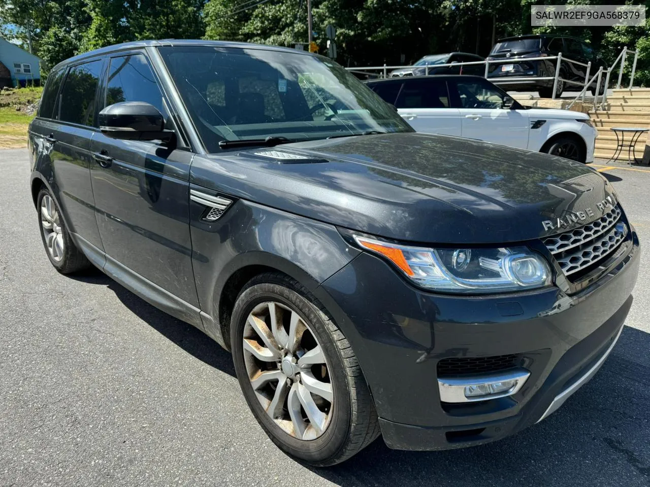 2016 Land Rover Range Rover Sport Sc VIN: SALWR2EF9GA568379 Lot: 58641784