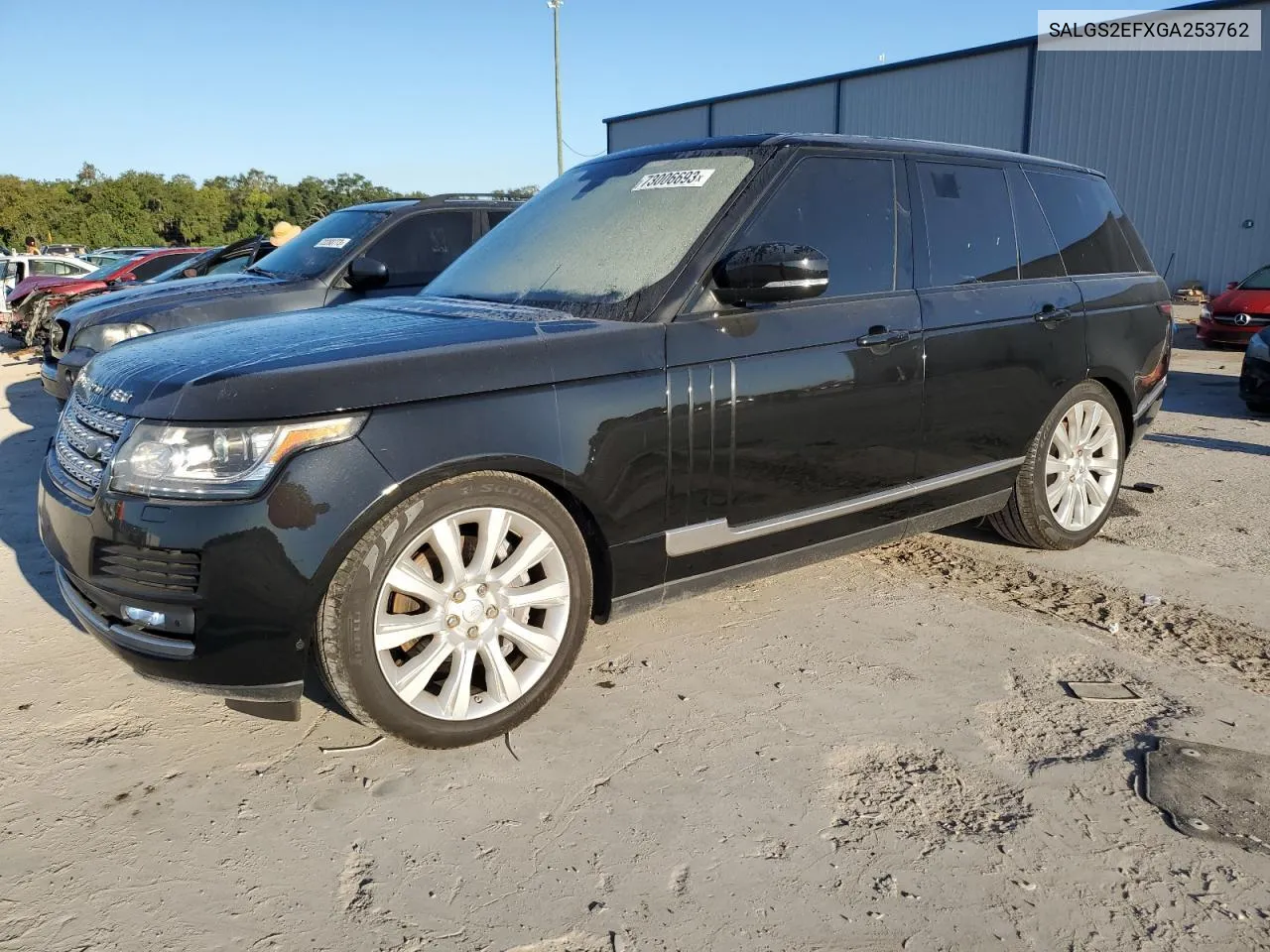 SALGS2EFXGA253762 2016 Land Rover Range Rover Supercharged