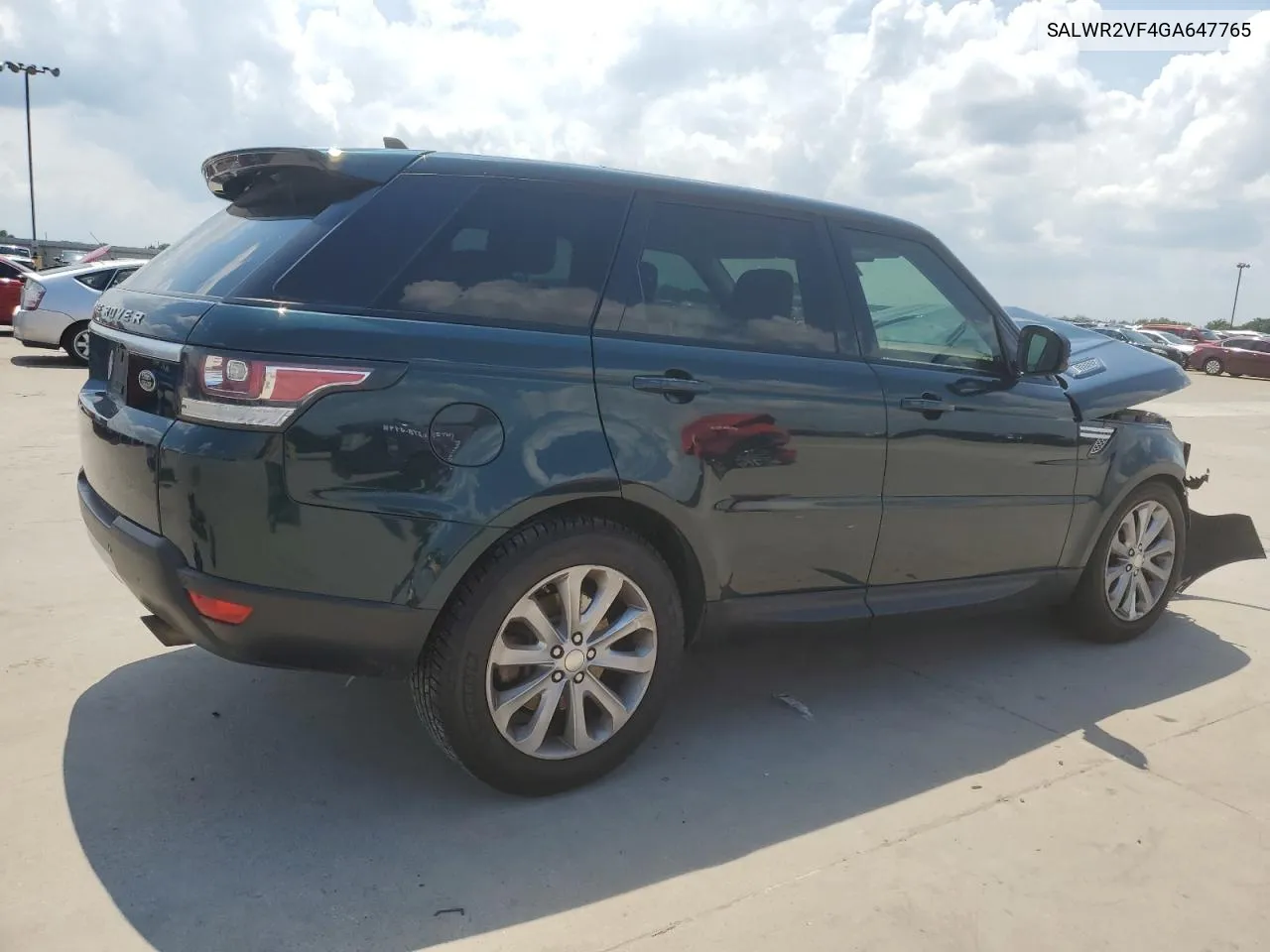 SALWR2VF4GA647765 2016 Land Rover Range Rover Sport Hse