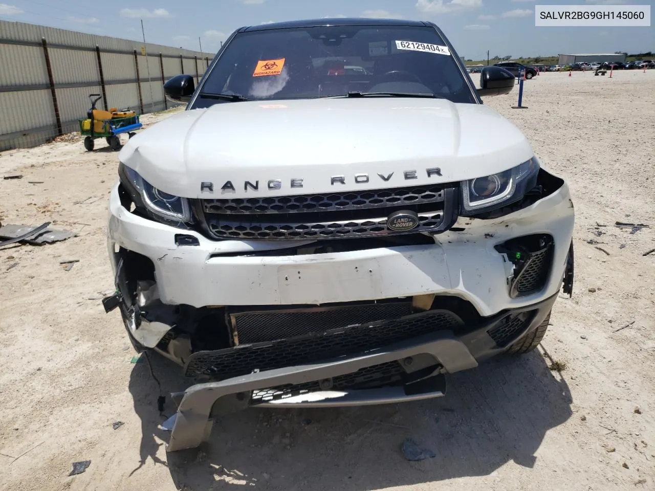 SALVR2BG9GH145060 2016 Land Rover Range Rover Evoque Hse