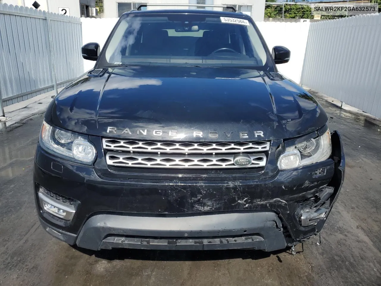 SALWR2KF2GA632573 2016 Land Rover Range Rover Sport Hse