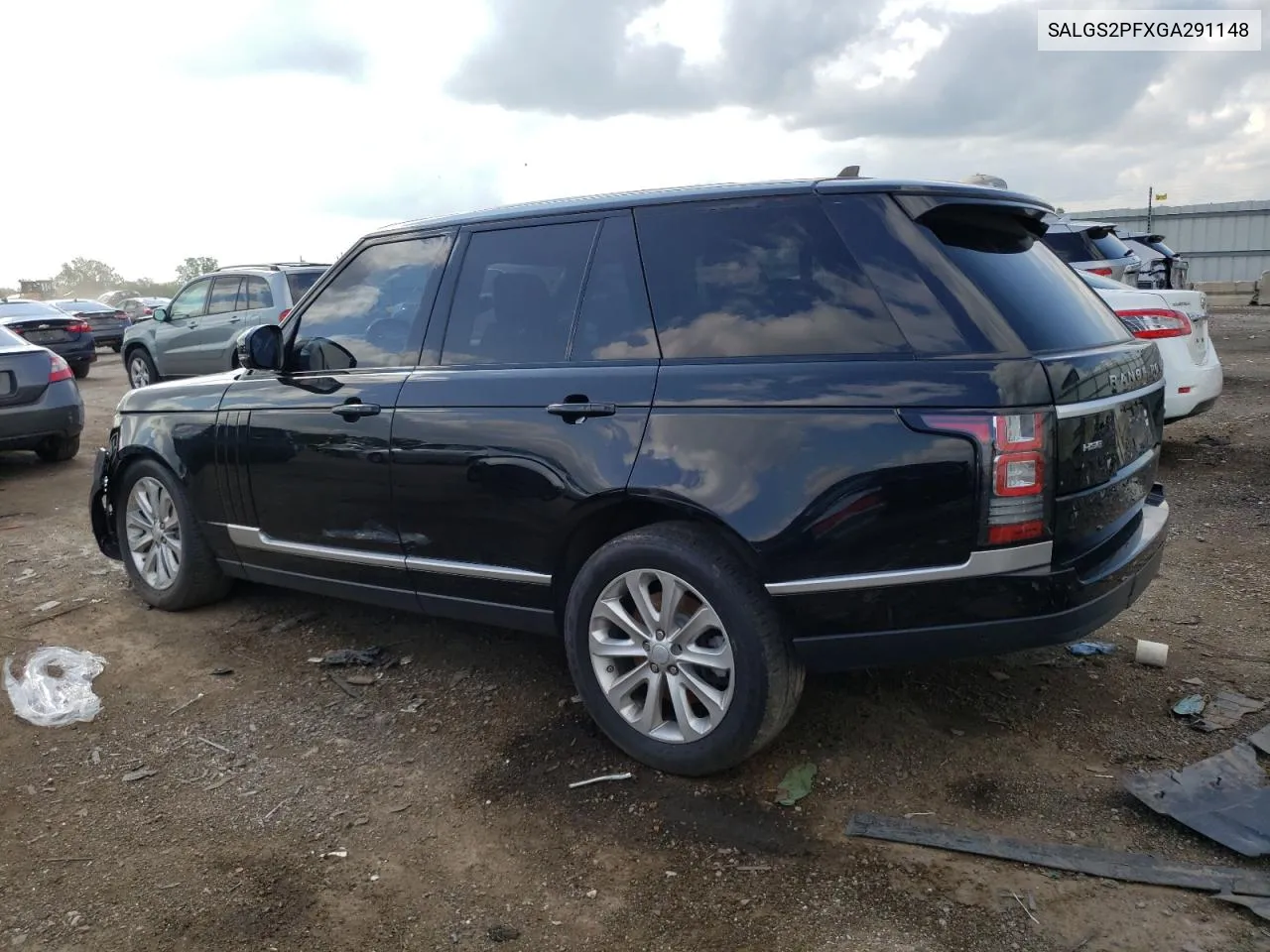 SALGS2PFXGA291148 2016 Land Rover Range Rover Hse