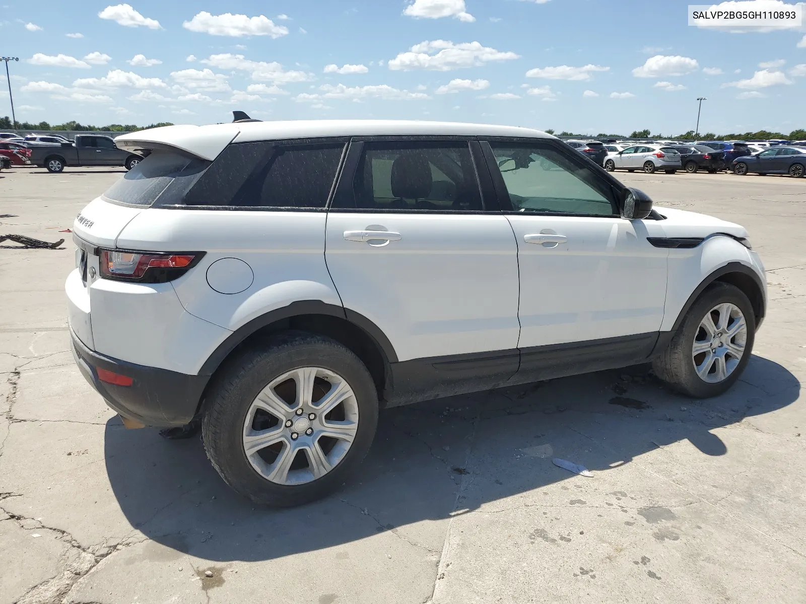 SALVP2BG5GH110893 2016 Land Rover Range Rover Evoque Se