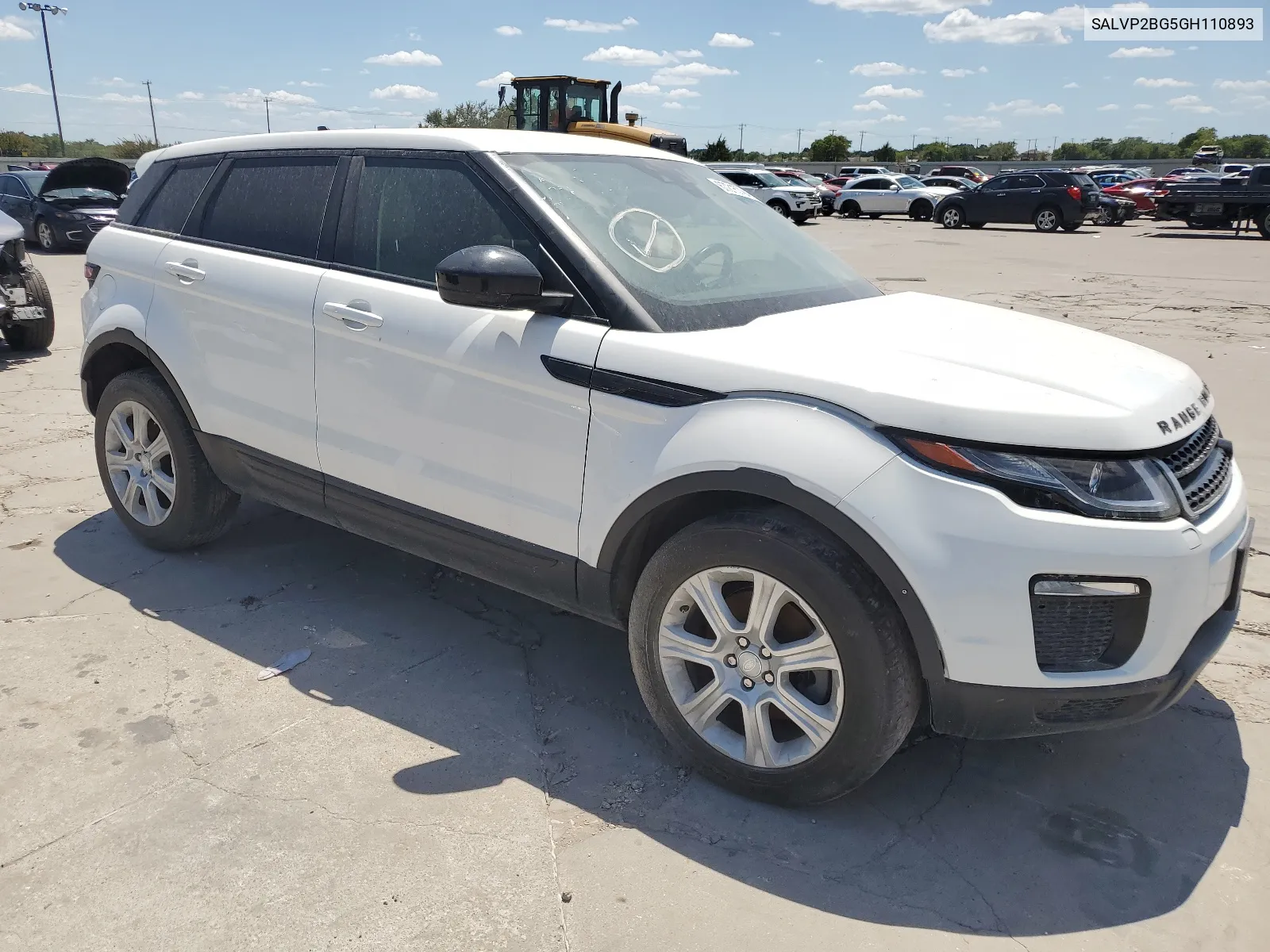 SALVP2BG5GH110893 2016 Land Rover Range Rover Evoque Se