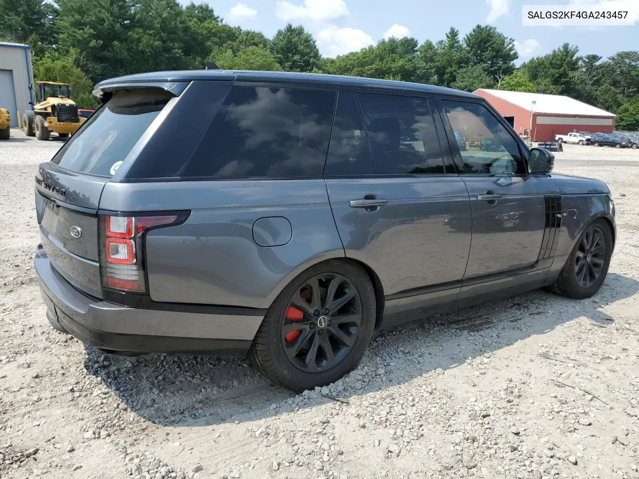 SALGS2KF4GA243457 2016 Land Rover Range Rover Hse