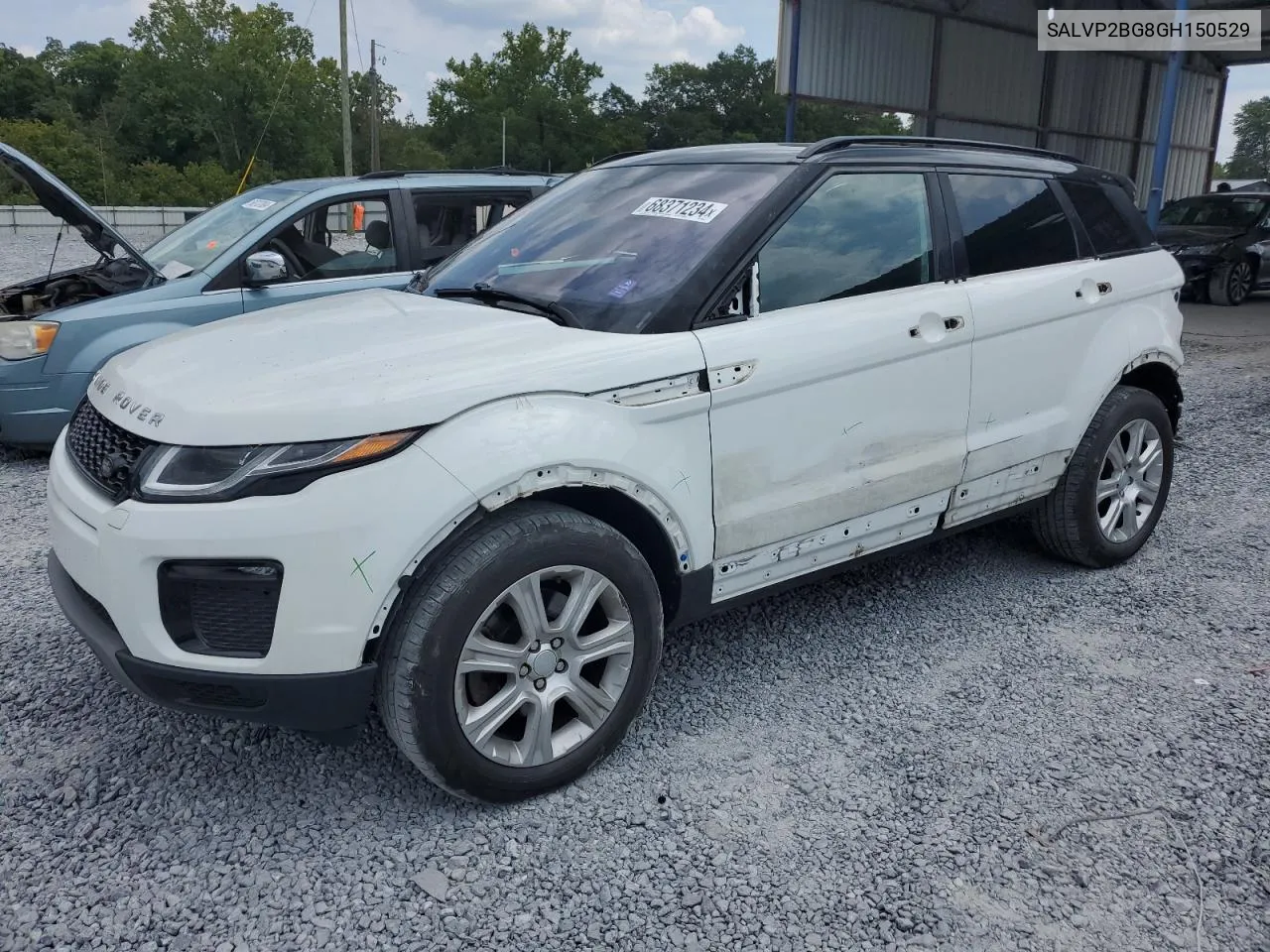 2016 Land Rover Range Rover Evoque Se VIN: SALVP2BG8GH150529 Lot: 68371234