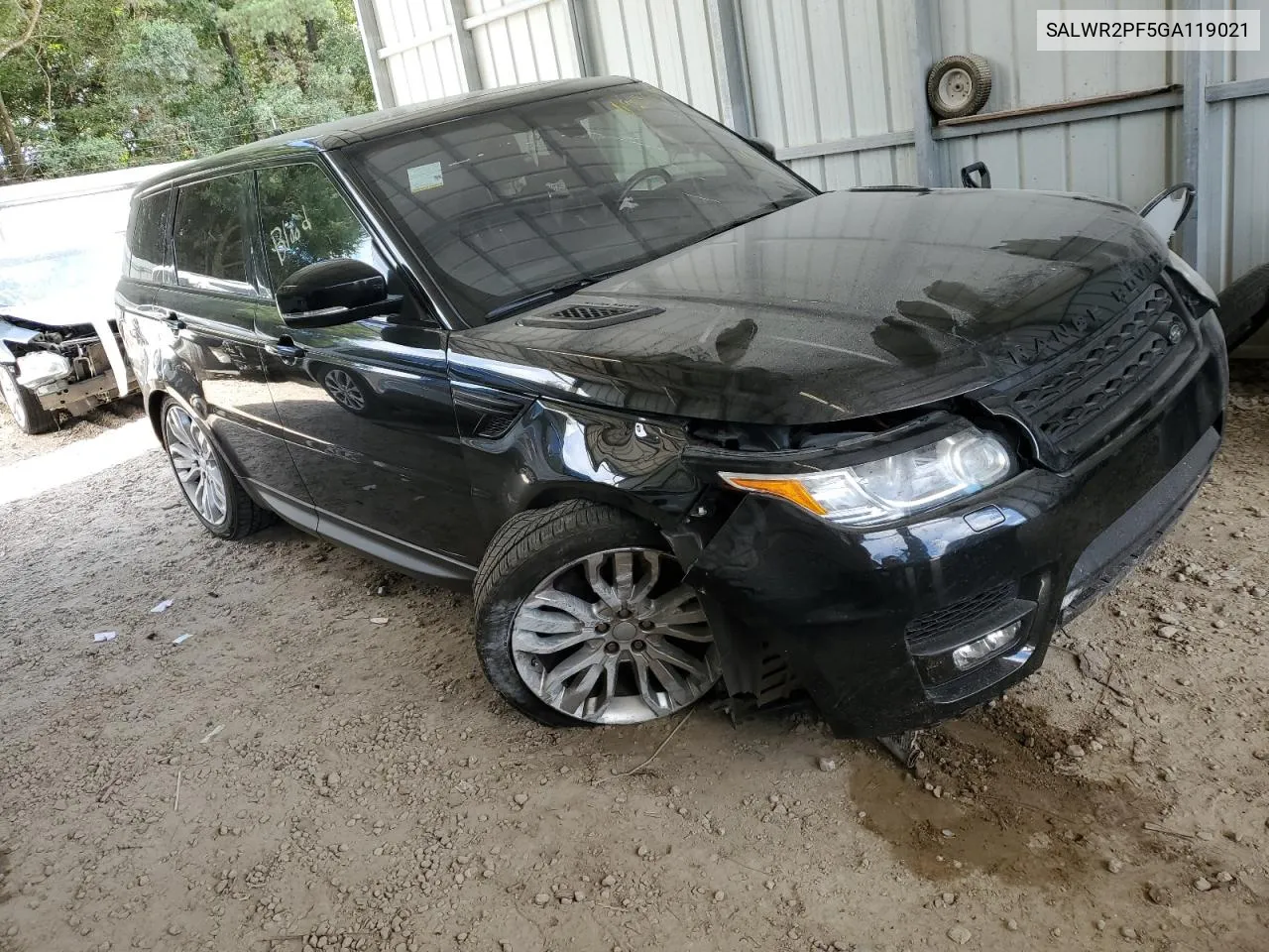 2016 Land Rover Range Rover Sport Hse VIN: SALWR2PF5GA119021 Lot: 69255374