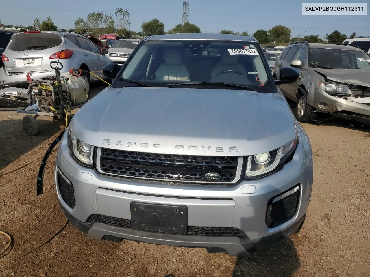 SALVP2BG0GH112311 2016 Land Rover Range Rover Evoque Se