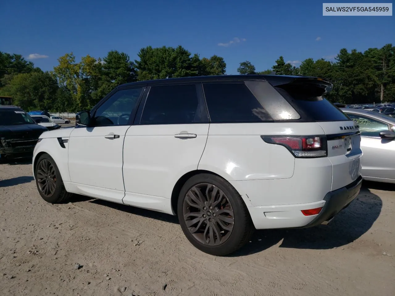 SALWS2VF5GA545959 2016 Land Rover Range Rover Sport Hst