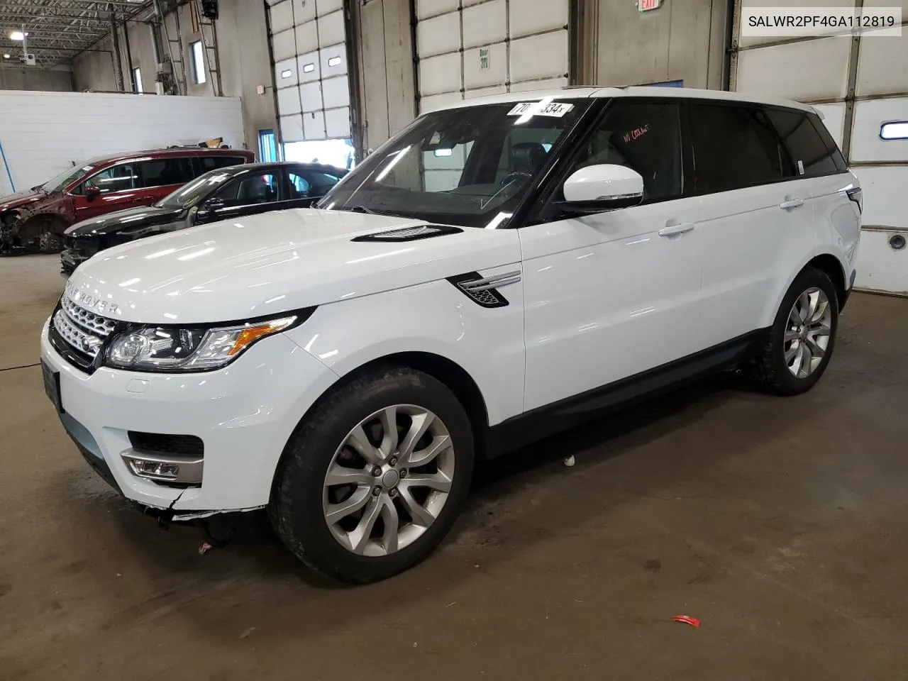 SALWR2PF4GA112819 2016 Land Rover Range Rover Sport Hse