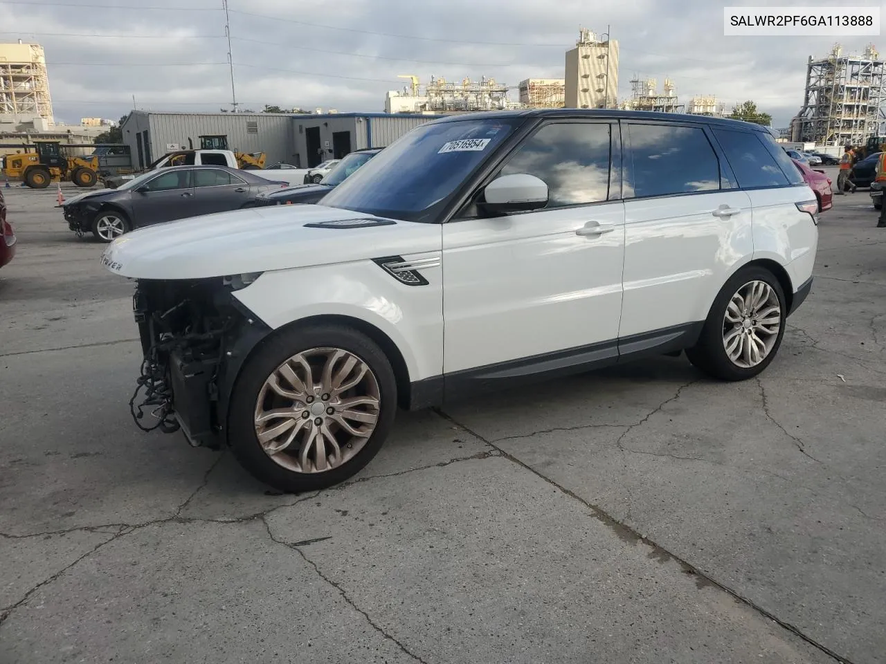 SALWR2PF6GA113888 2016 Land Rover Range Rover Sport Hse