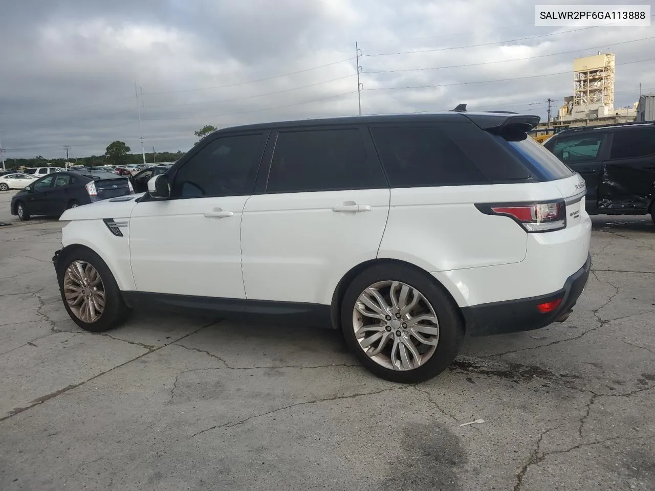 2016 Land Rover Range Rover Sport Hse VIN: SALWR2PF6GA113888 Lot: 70516954