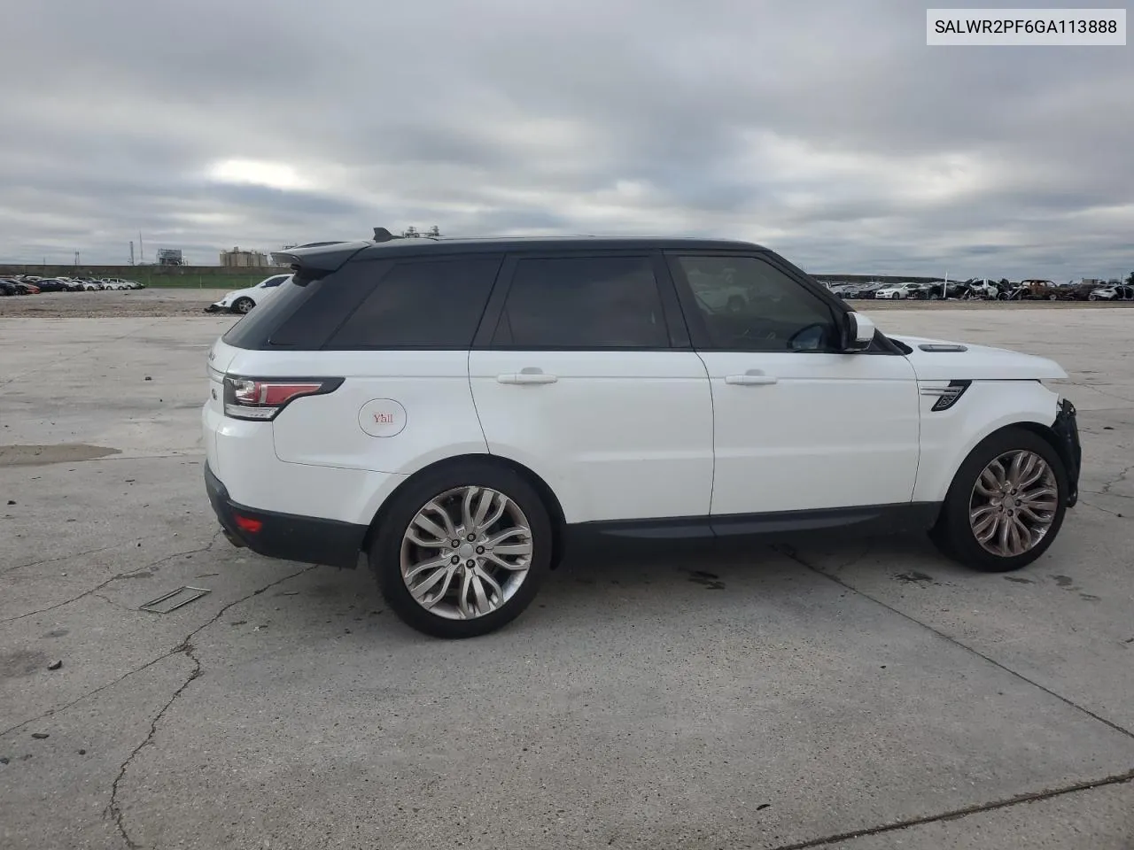 SALWR2PF6GA113888 2016 Land Rover Range Rover Sport Hse