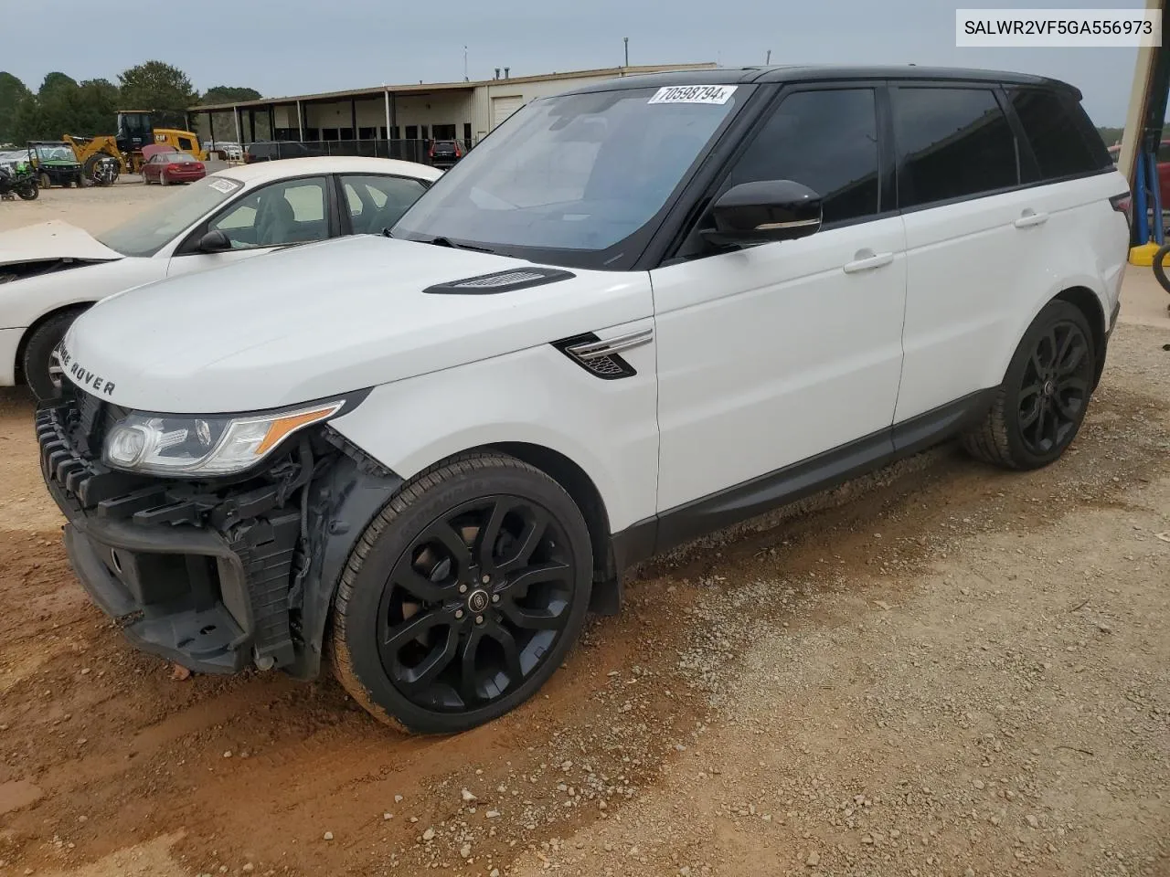 2016 Land Rover Range Rover Sport Hse VIN: SALWR2VF5GA556973 Lot: 70598794