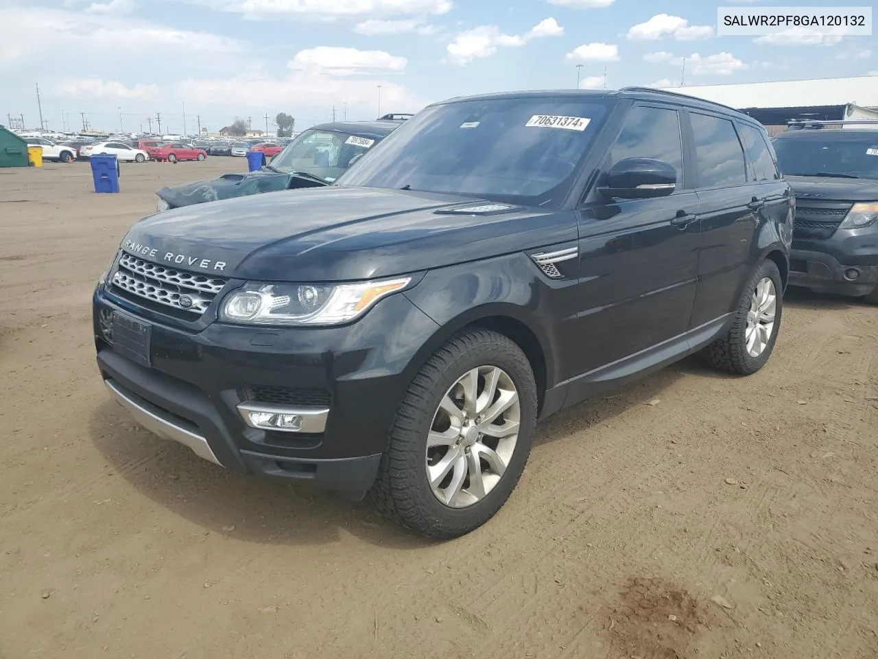 SALWR2PF8GA120132 2016 Land Rover Range Rover Sport Hse