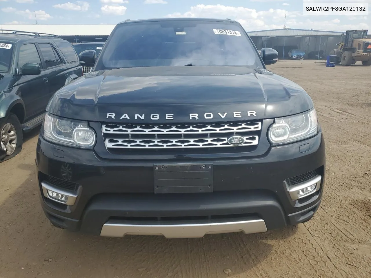 2016 Land Rover Range Rover Sport Hse VIN: SALWR2PF8GA120132 Lot: 70631374