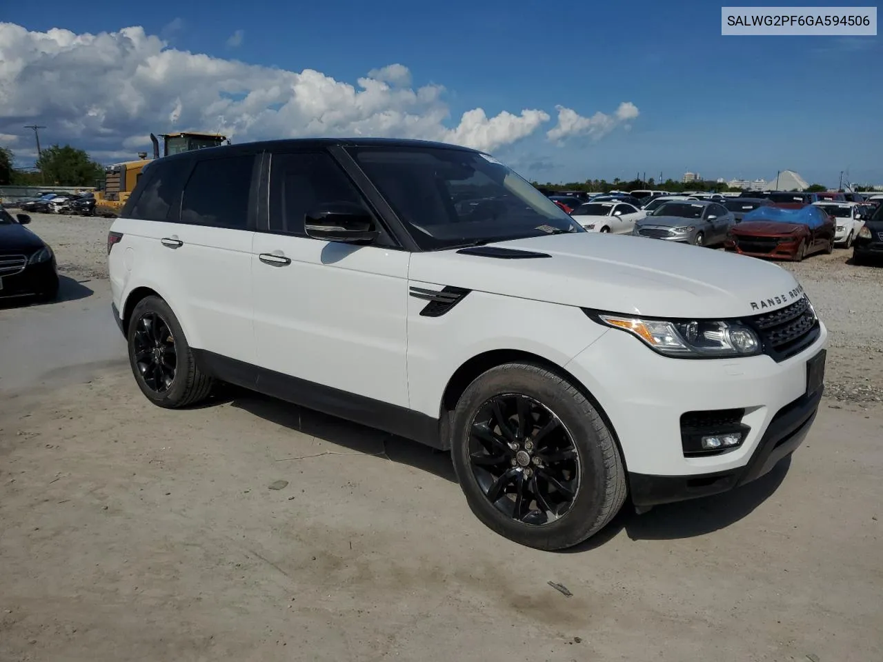 SALWG2PF6GA594506 2016 Land Rover Range Rover Sport Se