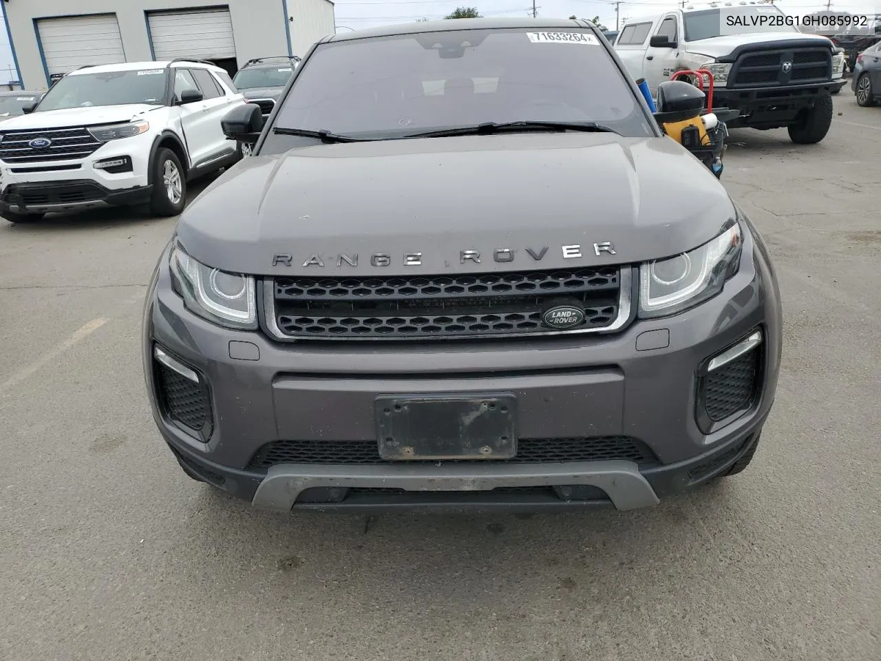 2016 Land Rover Range Rover Evoque Se VIN: SALVP2BG1GH085992 Lot: 71633264