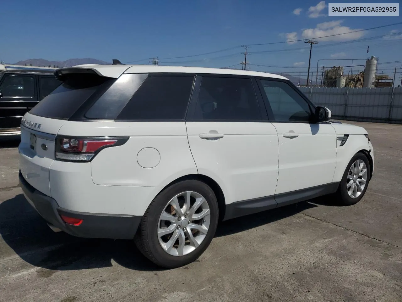 SALWR2PF0GA592955 2016 Land Rover Range Rover Sport Hse