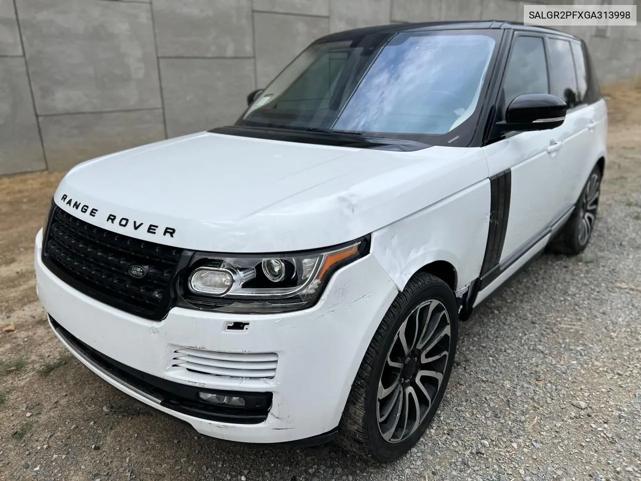 SALGR2PFXGA313998 2016 Land Rover Range Rover