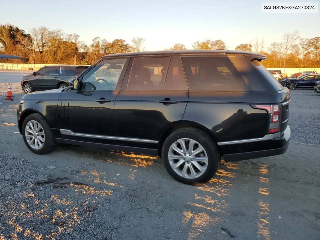 SALGS2KFXGA270324 2016 Land Rover Range Rover Hse