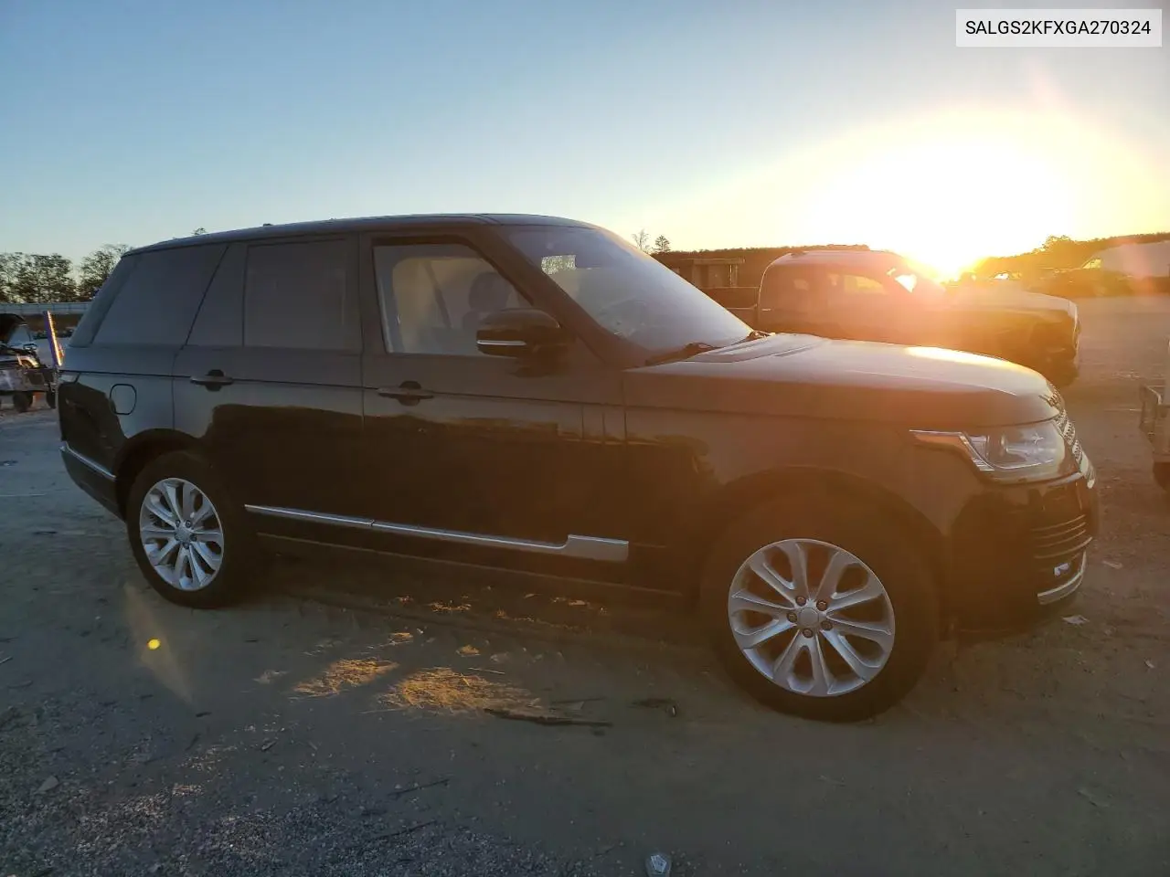 SALGS2KFXGA270324 2016 Land Rover Range Rover Hse