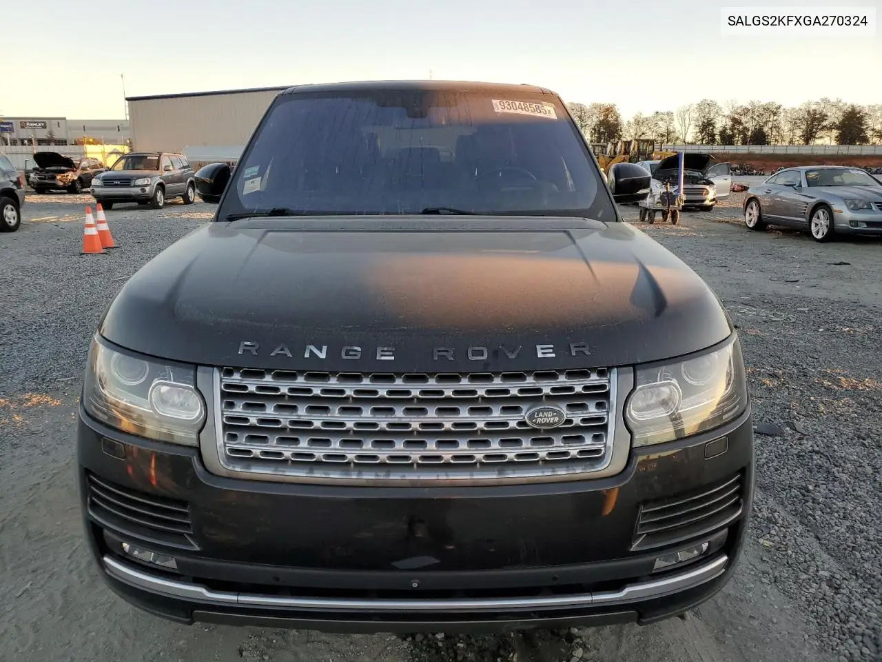 SALGS2KFXGA270324 2016 Land Rover Range Rover Hse