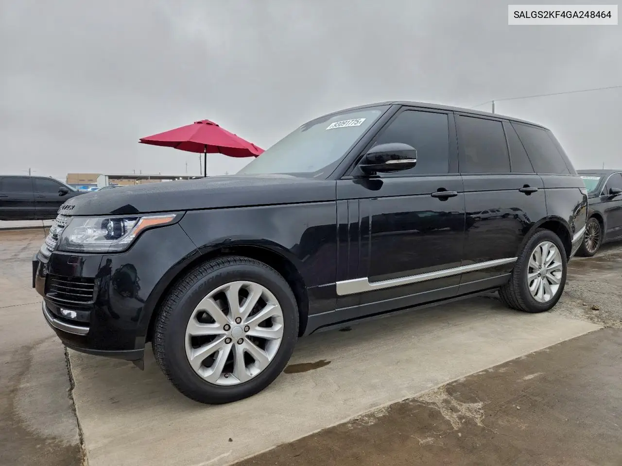 SALGS2KF4GA248464 2016 Land Rover Range Rover Hse