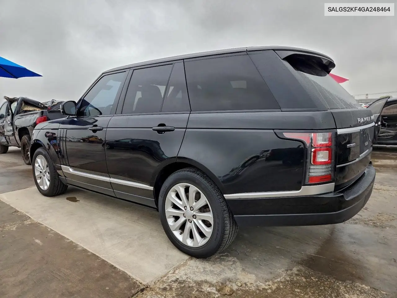 SALGS2KF4GA248464 2016 Land Rover Range Rover Hse