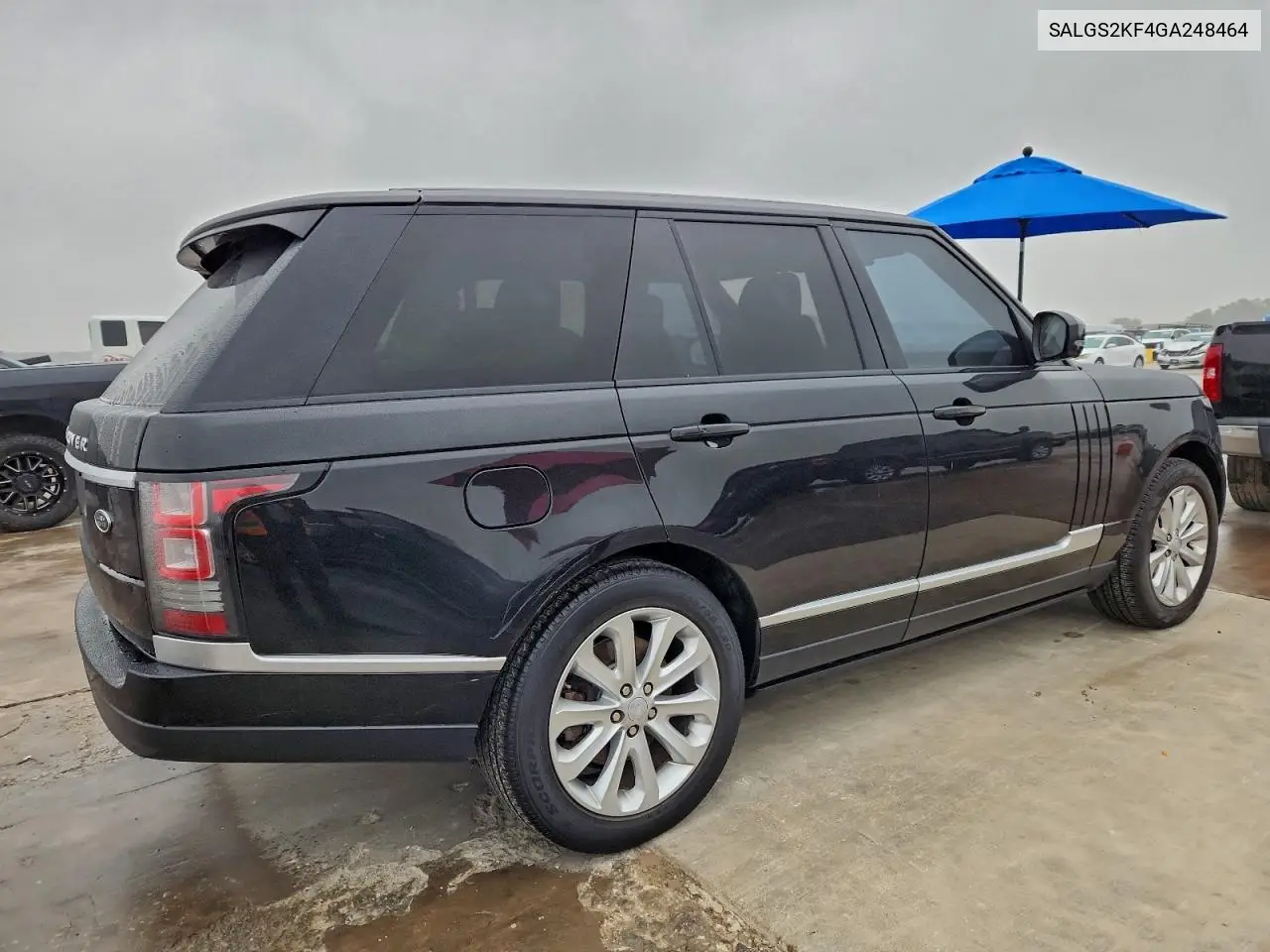 SALGS2KF4GA248464 2016 Land Rover Range Rover Hse