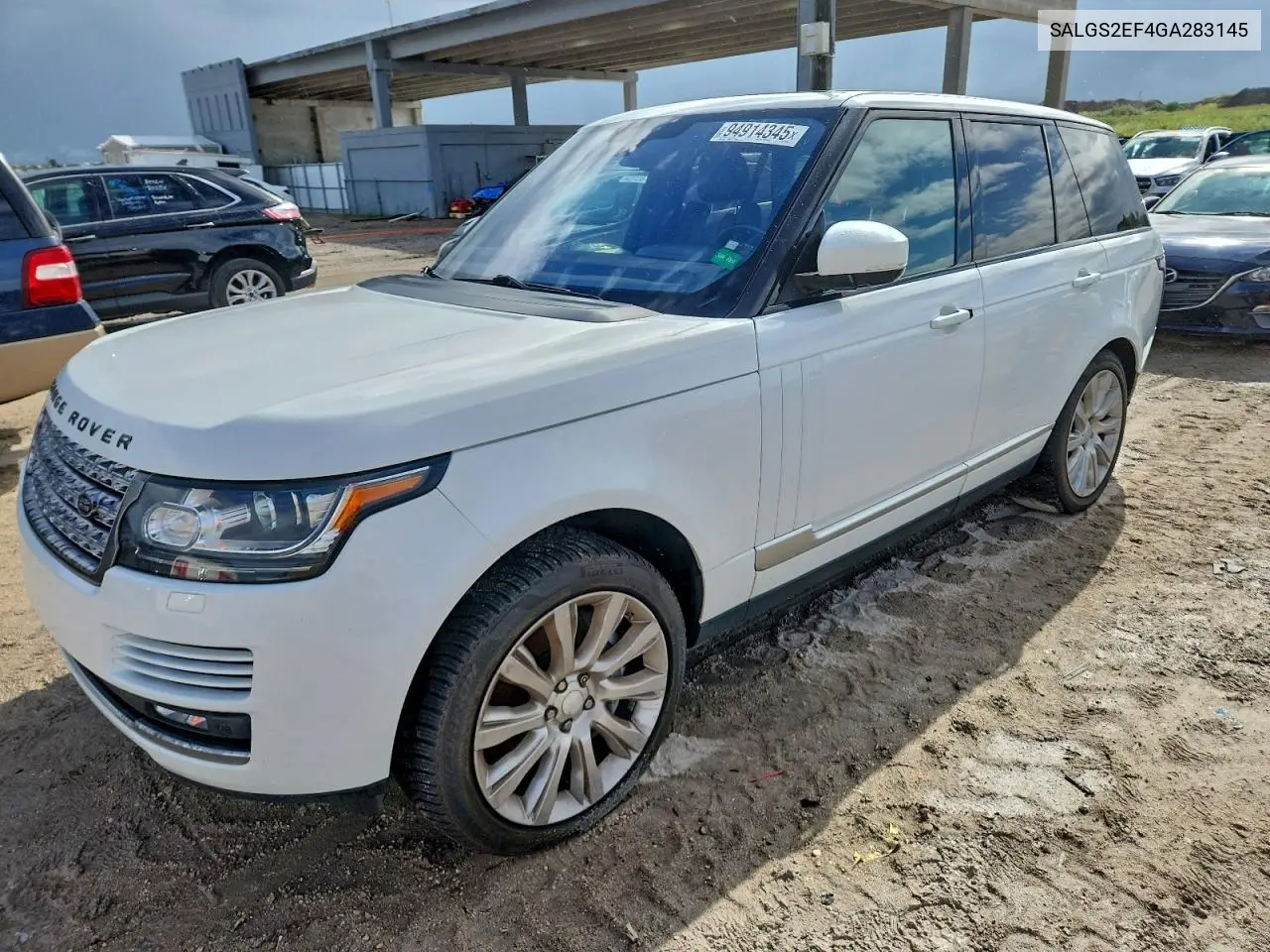 SALGS2EF4GA283145 2016 Land Rover Range Rover Supercharged