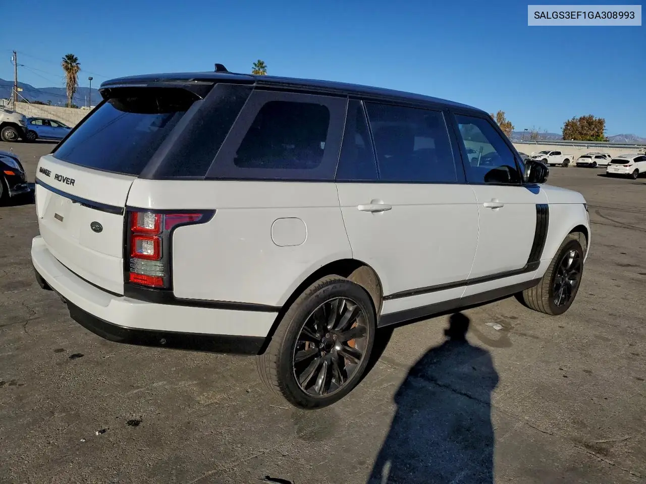 SALGS3EF1GA308993 2016 Land Rover Range Rover Supercharged