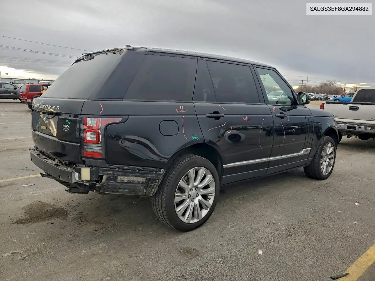 SALGS3EF8GA294882 2016 Land Rover Range Rover Supercharged