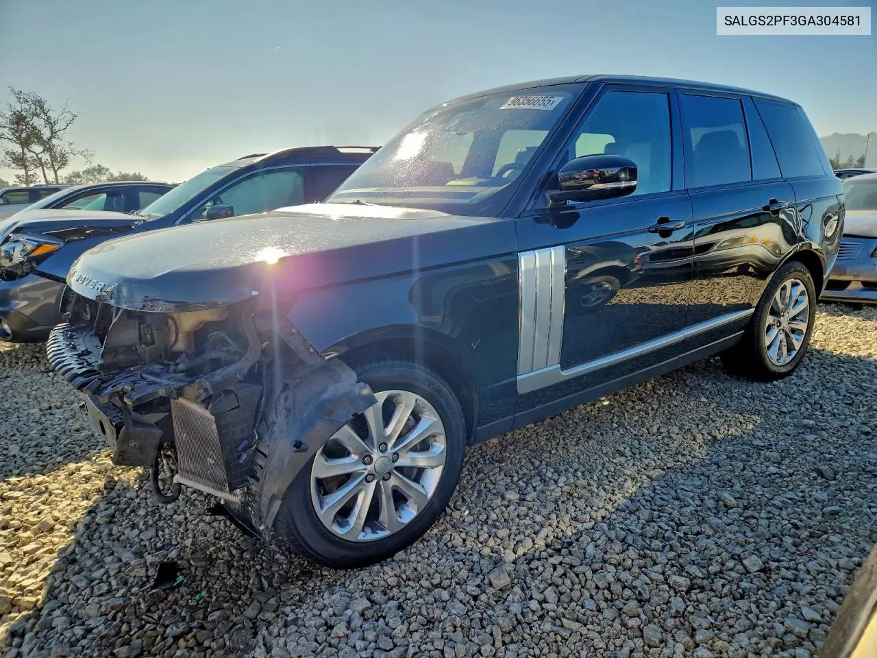 SALGS2PF3GA304581 2016 Land Rover Range Rover Hse