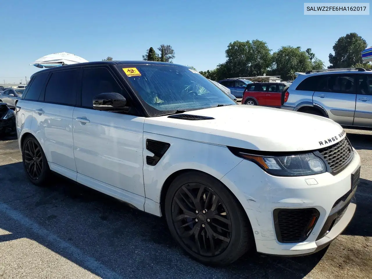 SALWZ2FE6HA162017 2017 Land Rover Range Rover Sport Svr