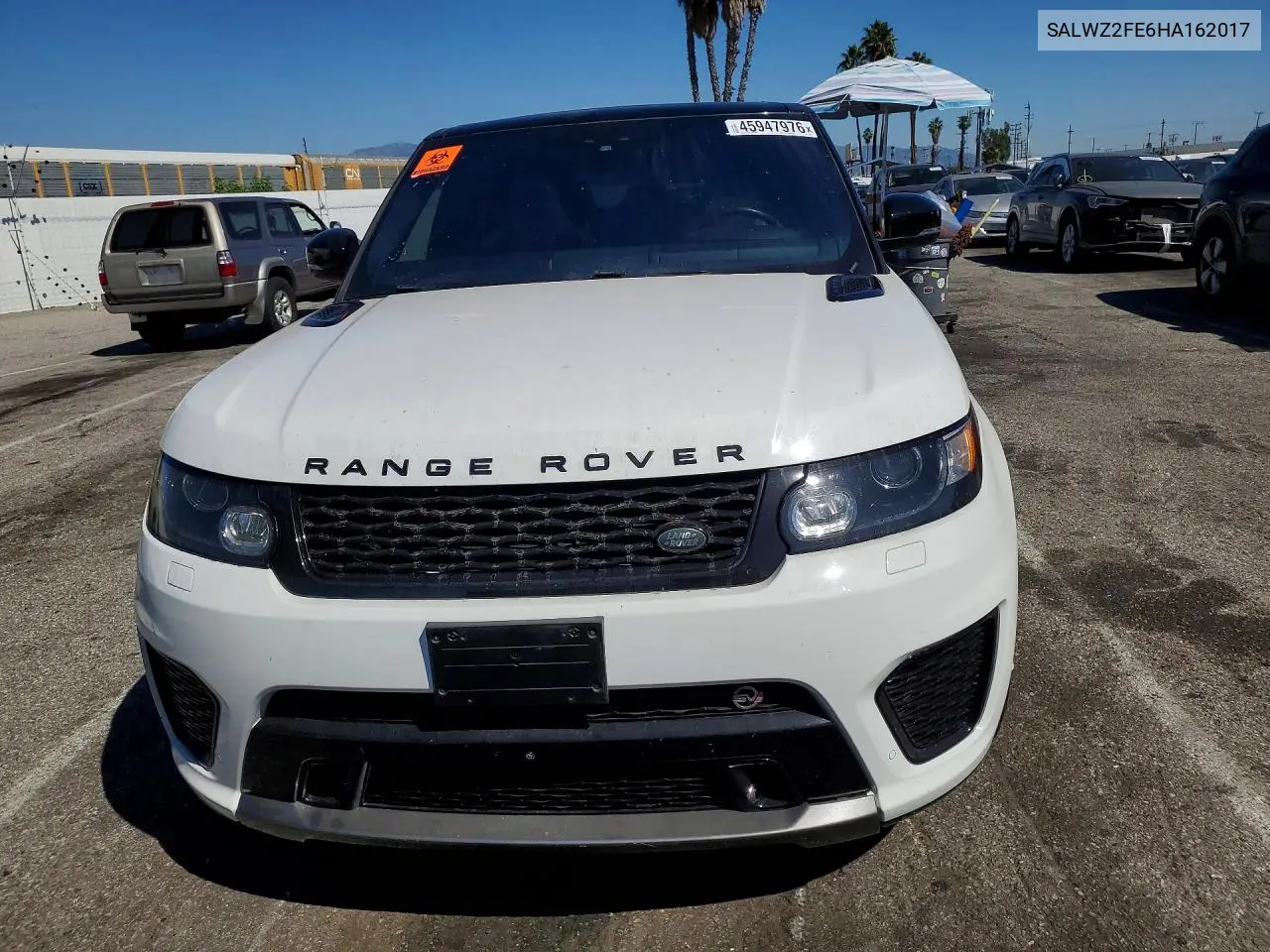 SALWZ2FE6HA162017 2017 Land Rover Range Rover Sport Svr