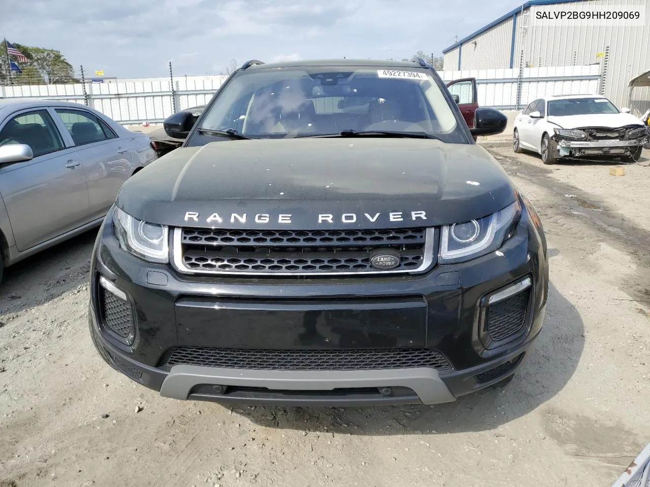 2017 Land Rover Range Rover Evoque Se VIN: SALVP2BG9HH209069 Lot: 49227394