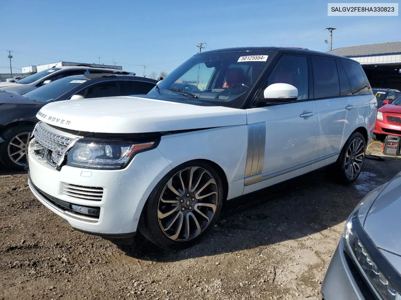 2017 Land Rover Range Rover Autobiography VIN: SALGV2FE8HA330823 Lot: 50125554