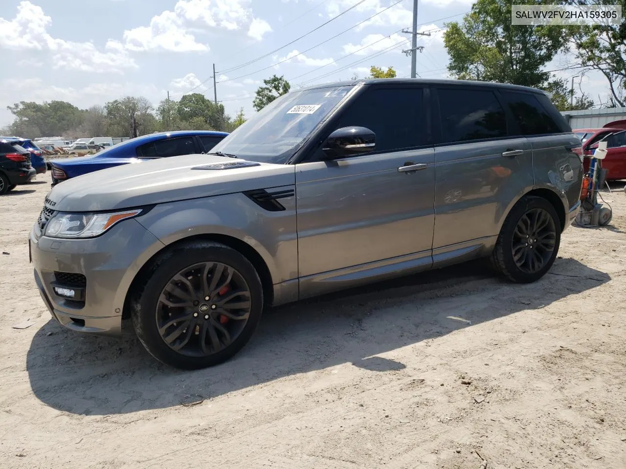 2017 Land Rover Range Rover Sport Hse Dynamic VIN: SALWV2FV2HA159305 Lot: 50631014