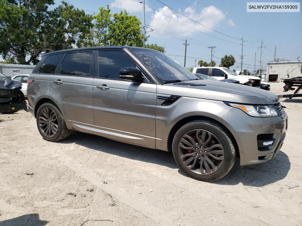 2017 Land Rover Range Rover Sport Hse Dynamic VIN: SALWV2FV2HA159305 Lot: 50631014