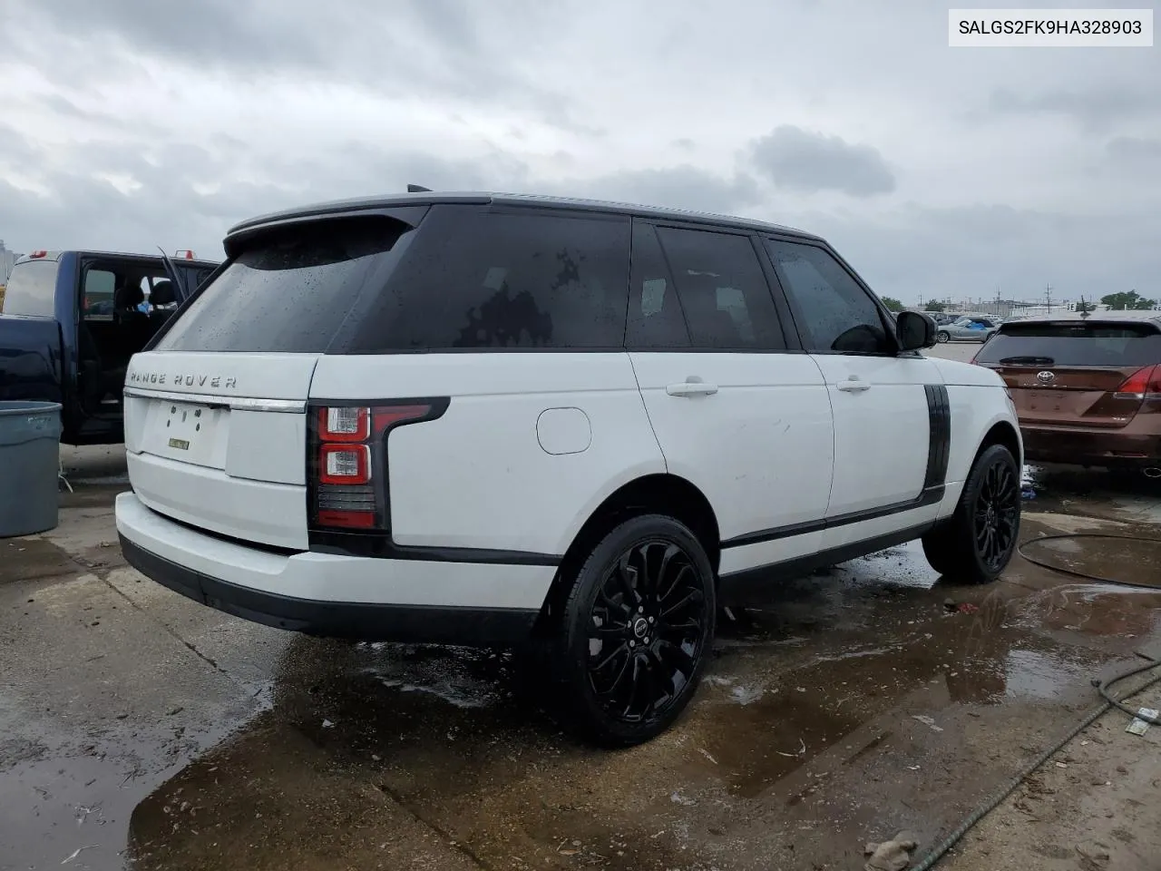 2017 Land Rover Range Rover Hse VIN: SALGS2FK9HA328903 Lot: 51284204