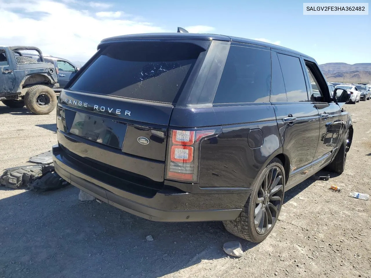 2017 Land Rover Range Rover Autobiography VIN: SALGV2FE3HA362482 Lot: 51658524