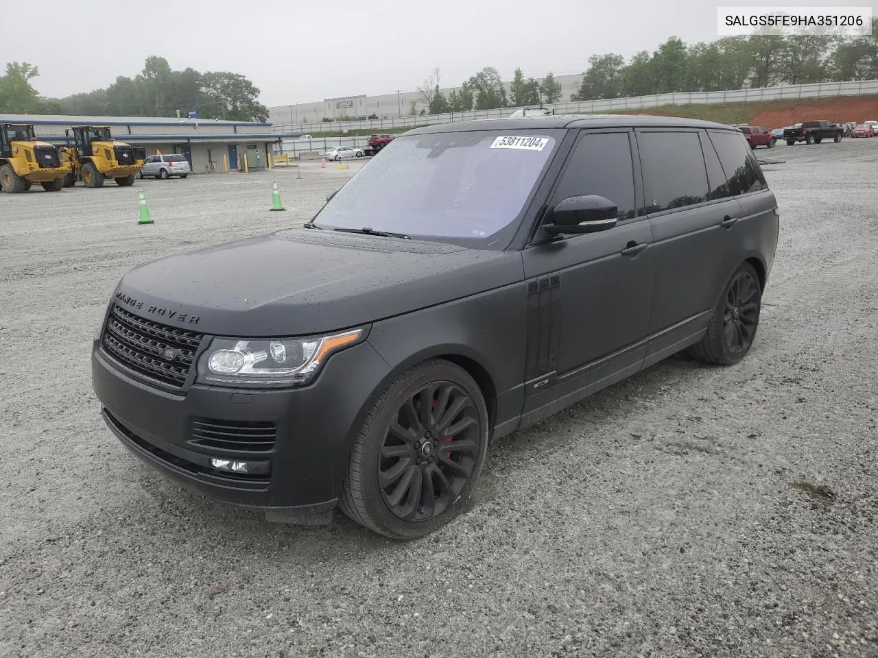 SALGS5FE9HA351206 2017 Land Rover Range Rover Supercharged