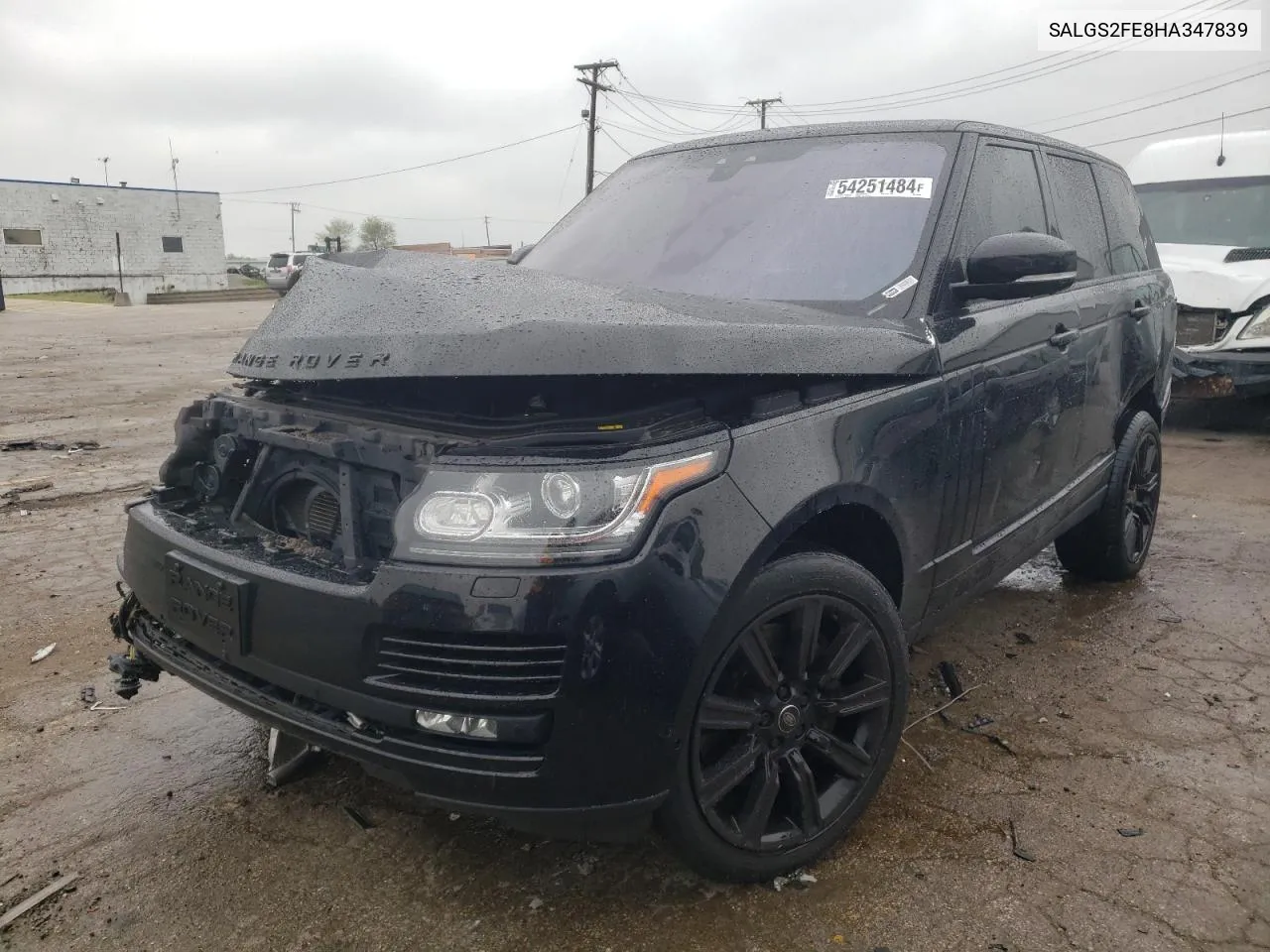 SALGS2FE8HA347839 2017 Land Rover Range Rover Supercharged