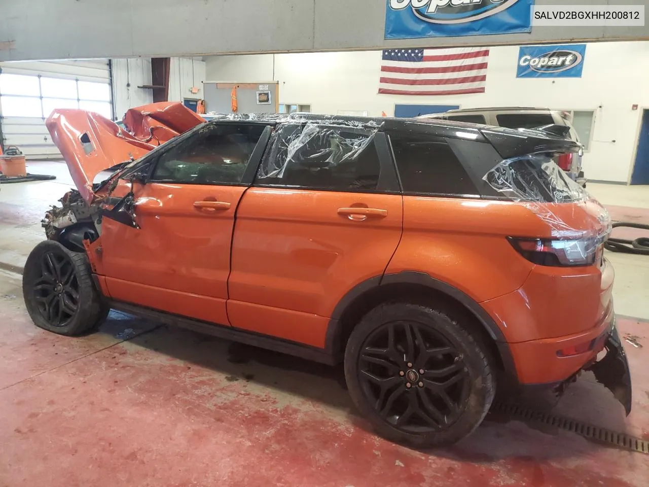 2017 Land Rover Range Rover Evoque Hse Dynamic VIN: SALVD2BGXHH200812 Lot: 54334104